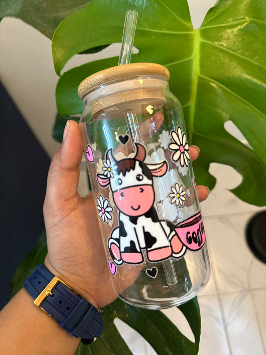 Moody without coffee Glass sipper