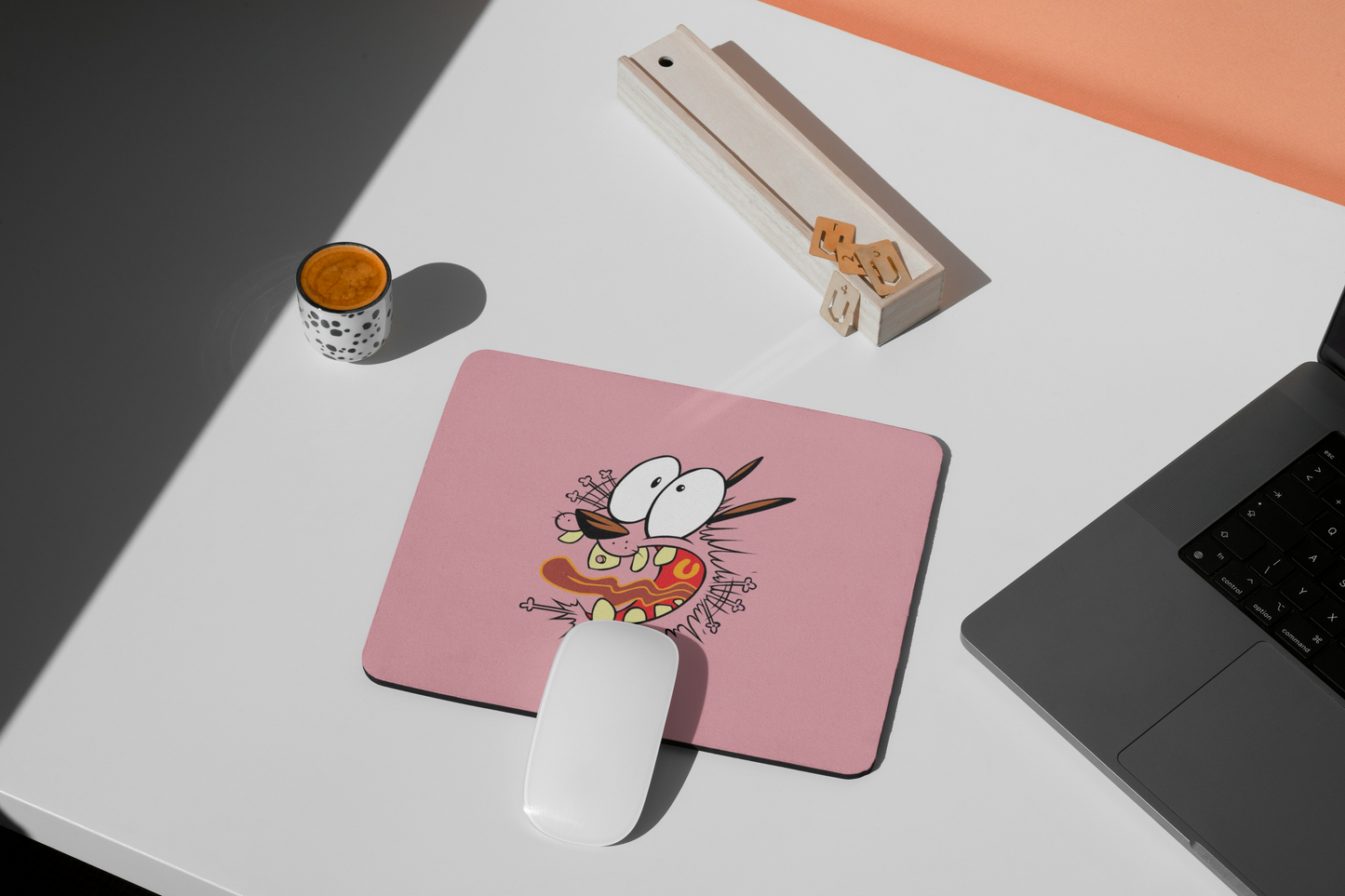 Courage the cowardly Dog Mousepad