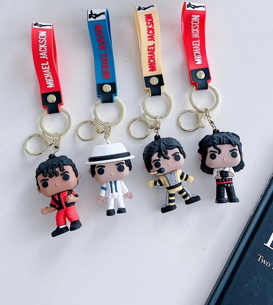 Michael Jackson keychain - 1 pc