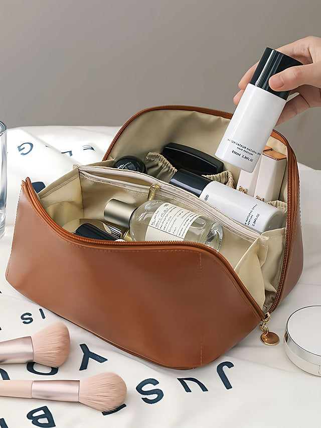 Travel makeup pouch