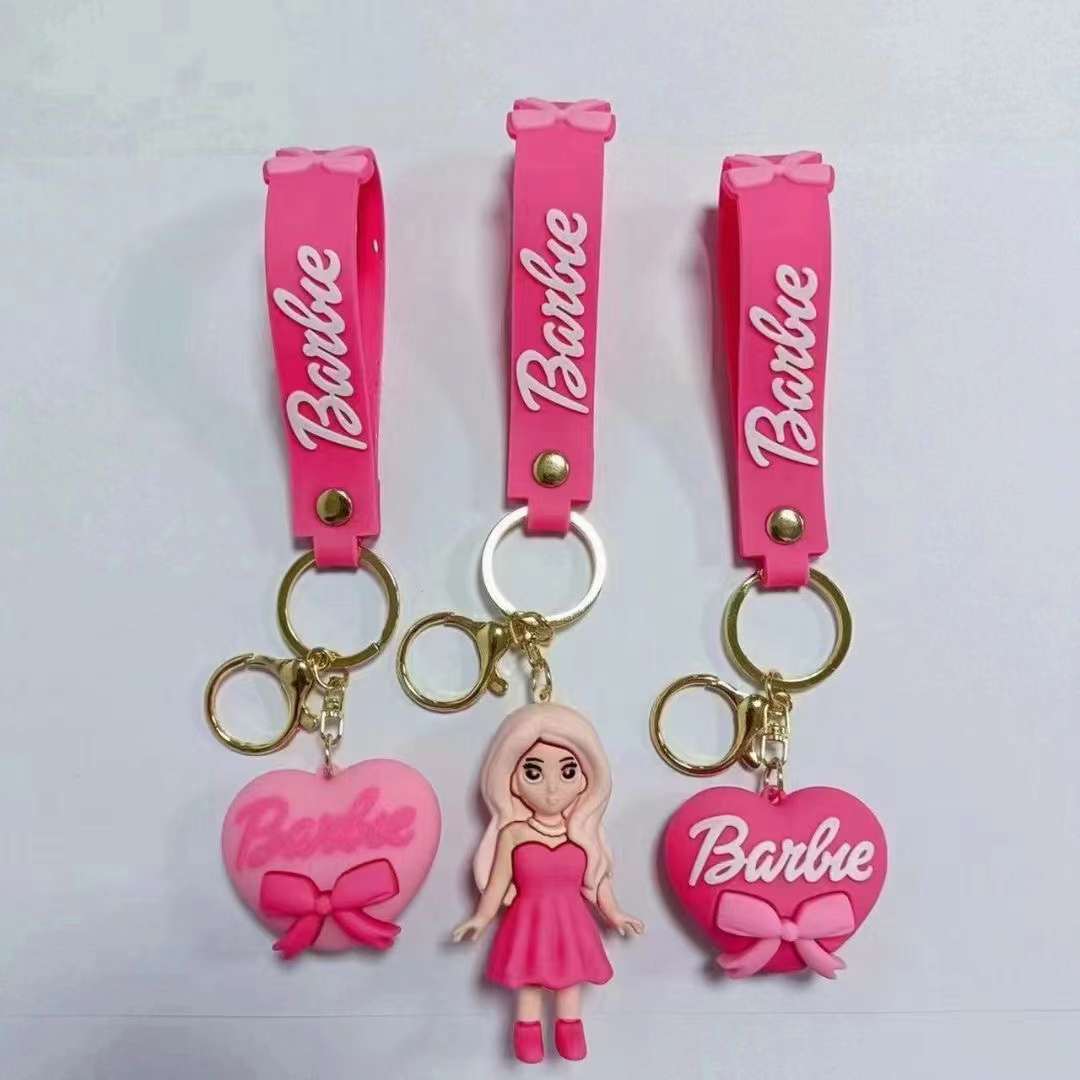 Barbie keychain- 1 pc