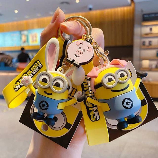 Minion animal theme keychain- 1 pc