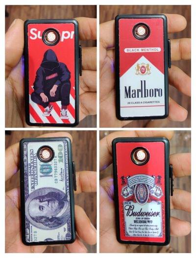 Fancy USB coil lighters - assorted