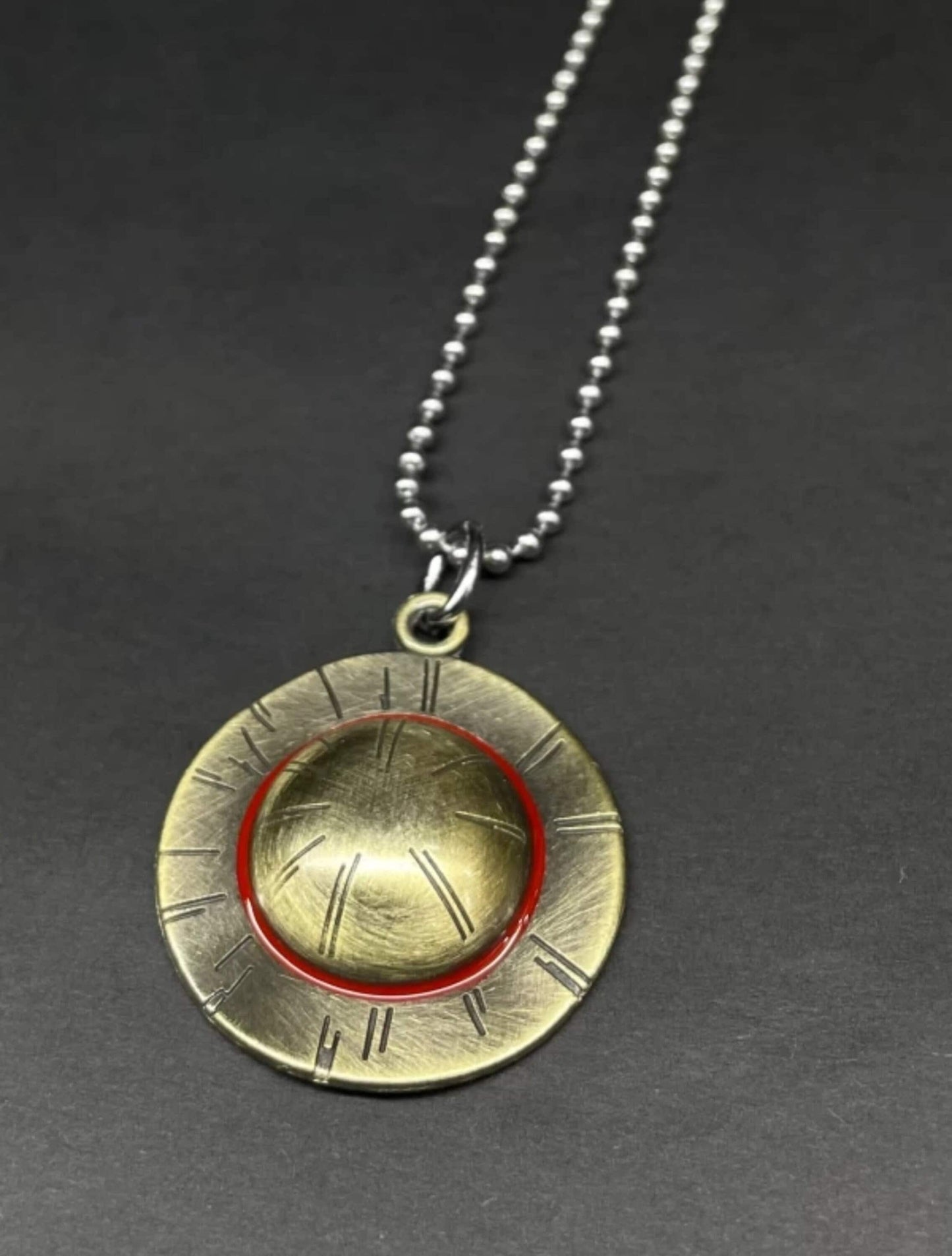 One Piece- Luffy Hat necklace