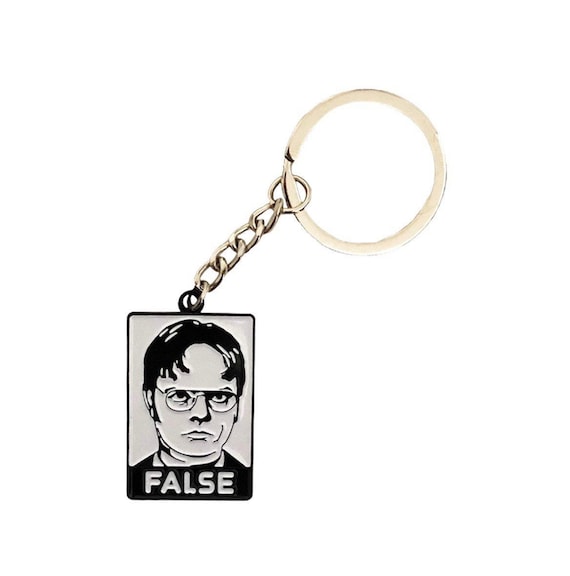 Dwight False Keychain