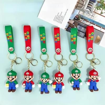 Mario & Luigi Keychain