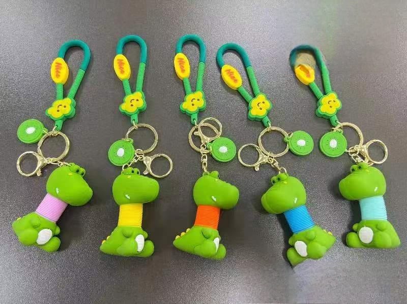 Dino Neck Expandable Keychain