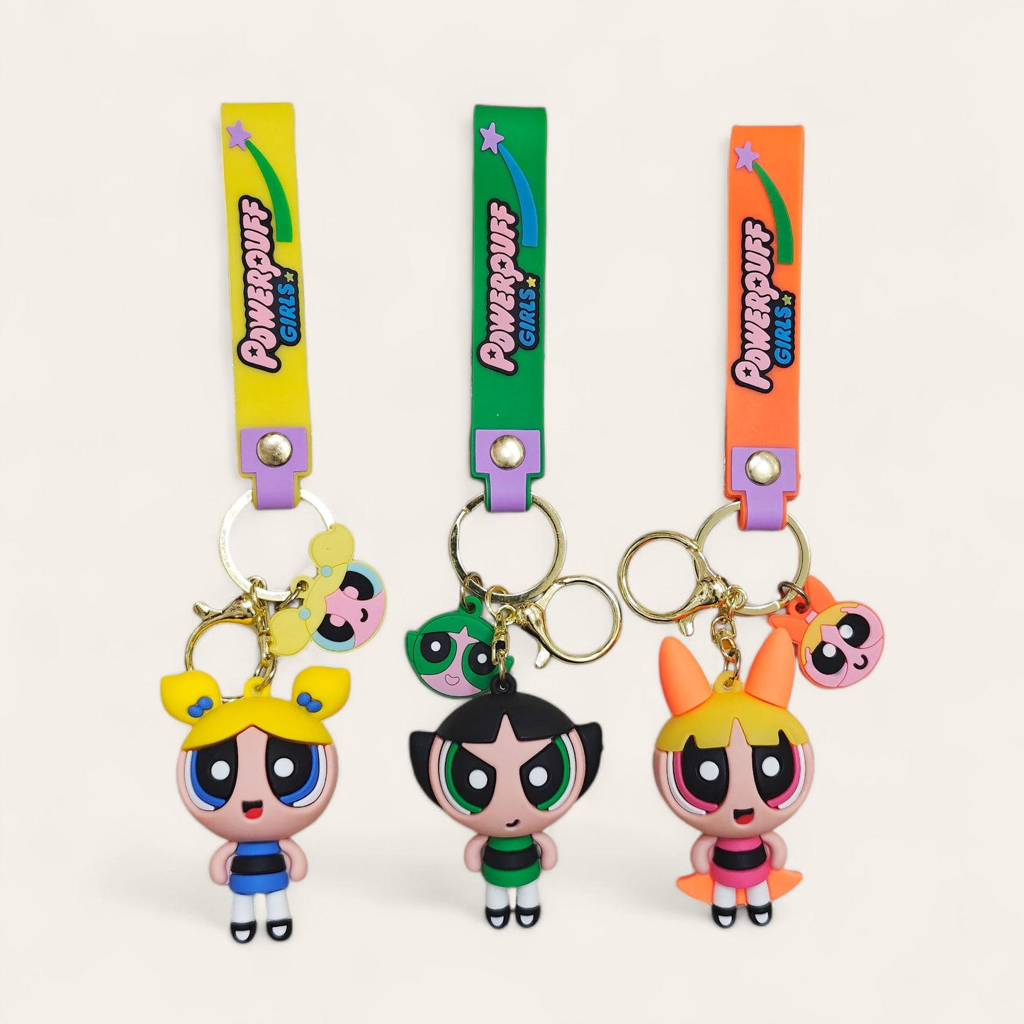 Powerpuff keychain