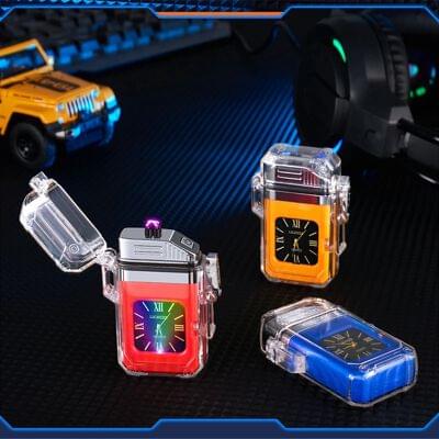 Laser lighter with Clock assorted
