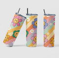 Smiling flower tumbler