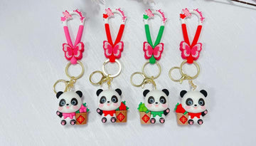 Panda Keychain - 1 pc