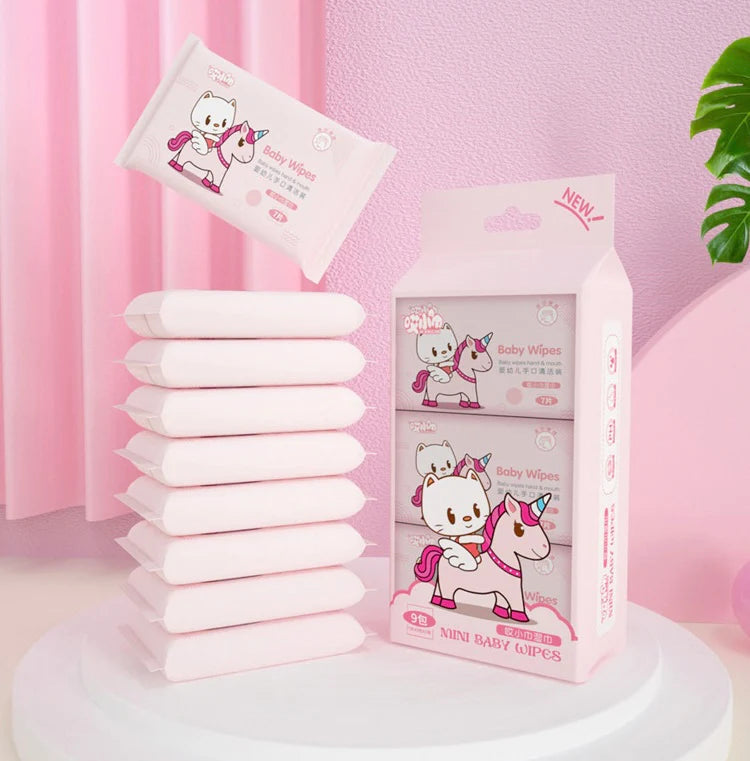 Wet wipes - 64 pcs in a pack