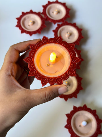 Water sensor diya (set of 8)