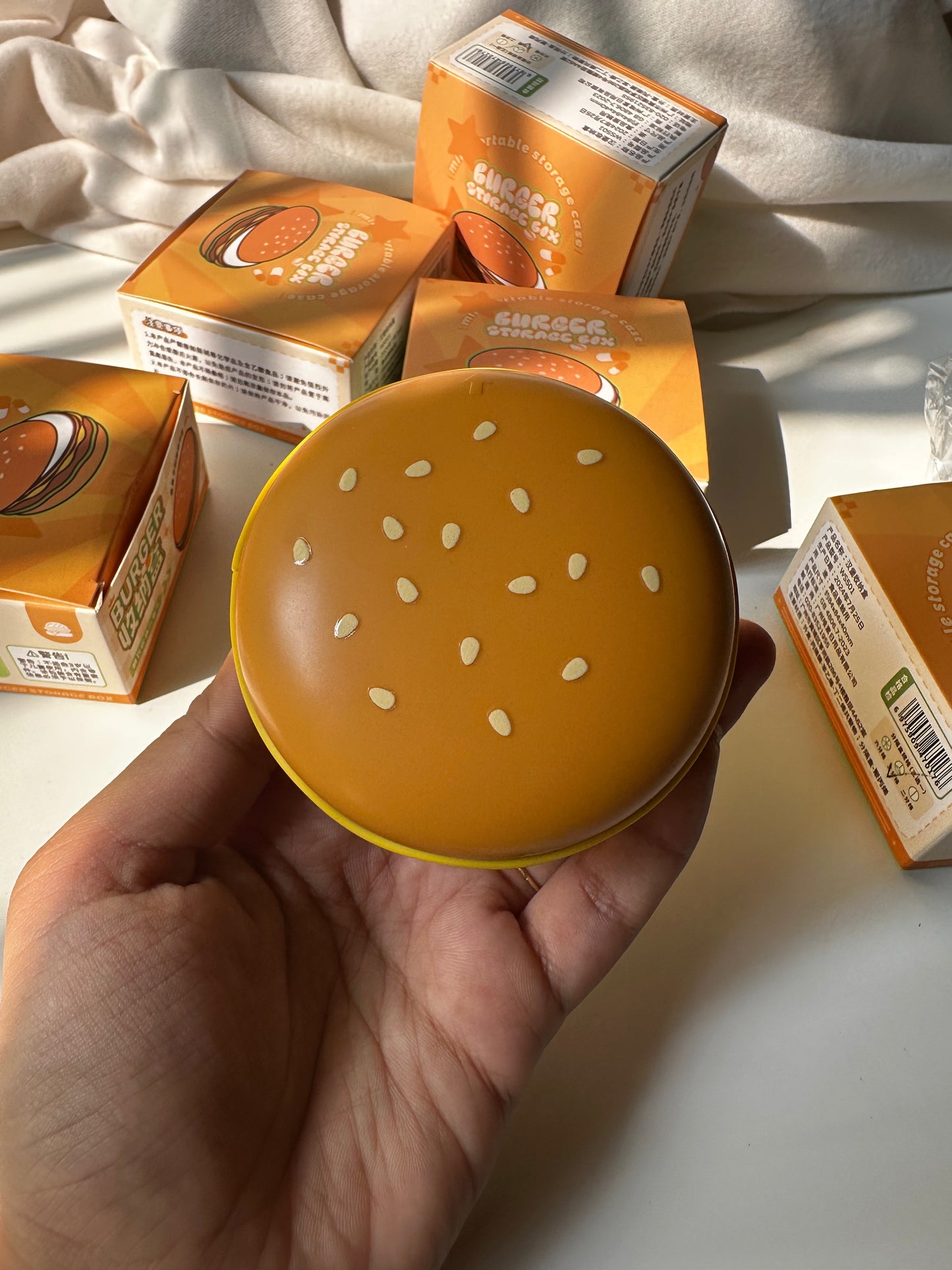 Burger storage box