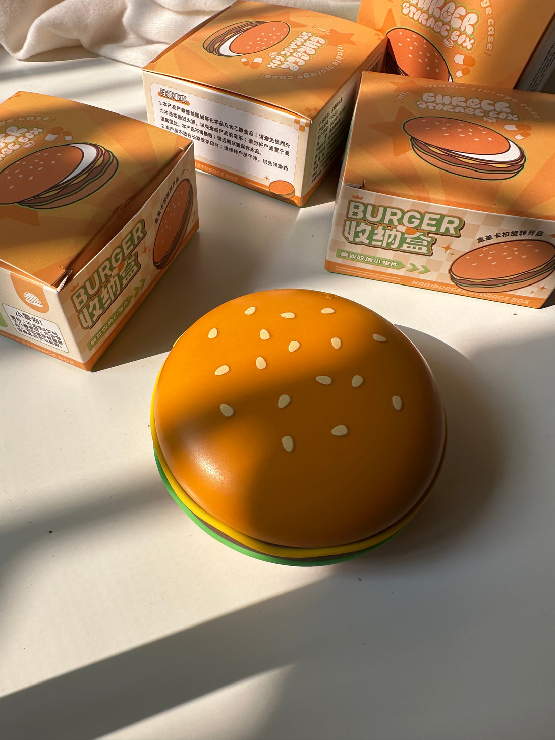 Burger storage box