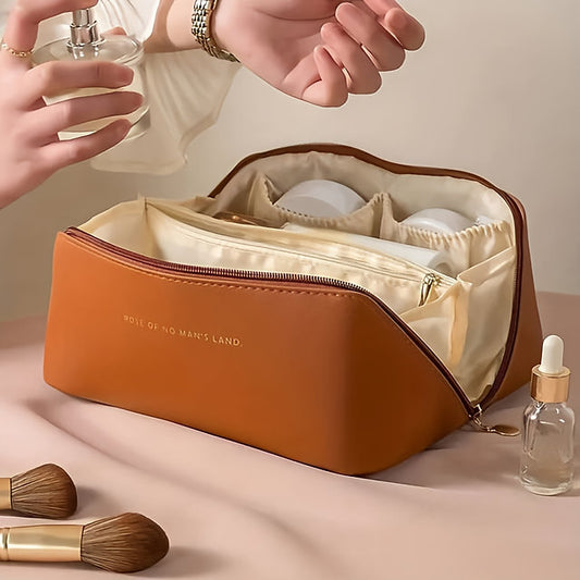 Travel makeup pouch