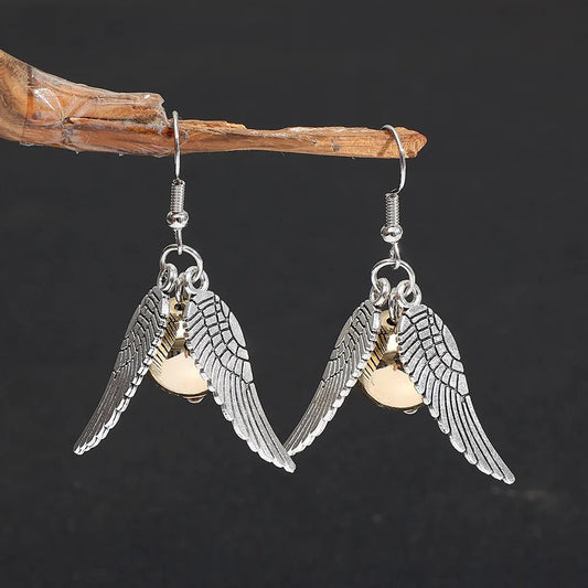 Harry Potter Snitch earrings