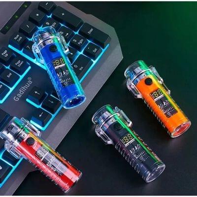Laser lighter with torch- assorted
