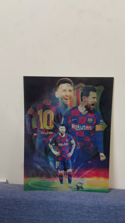 Messi 3D Poster (1 pc)