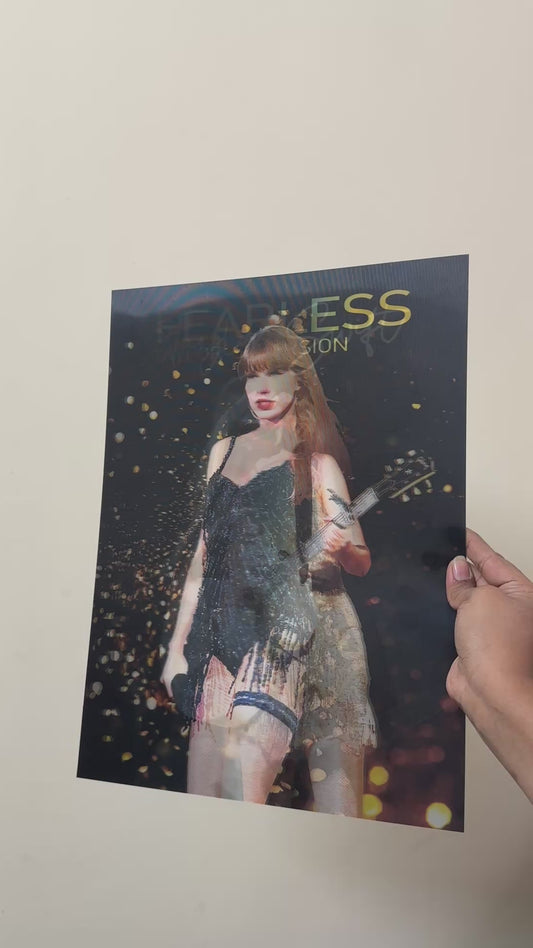 Taylor Swift 3D Poster (1 pc)