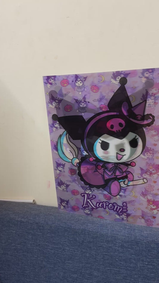 Kuromi 3D Poster